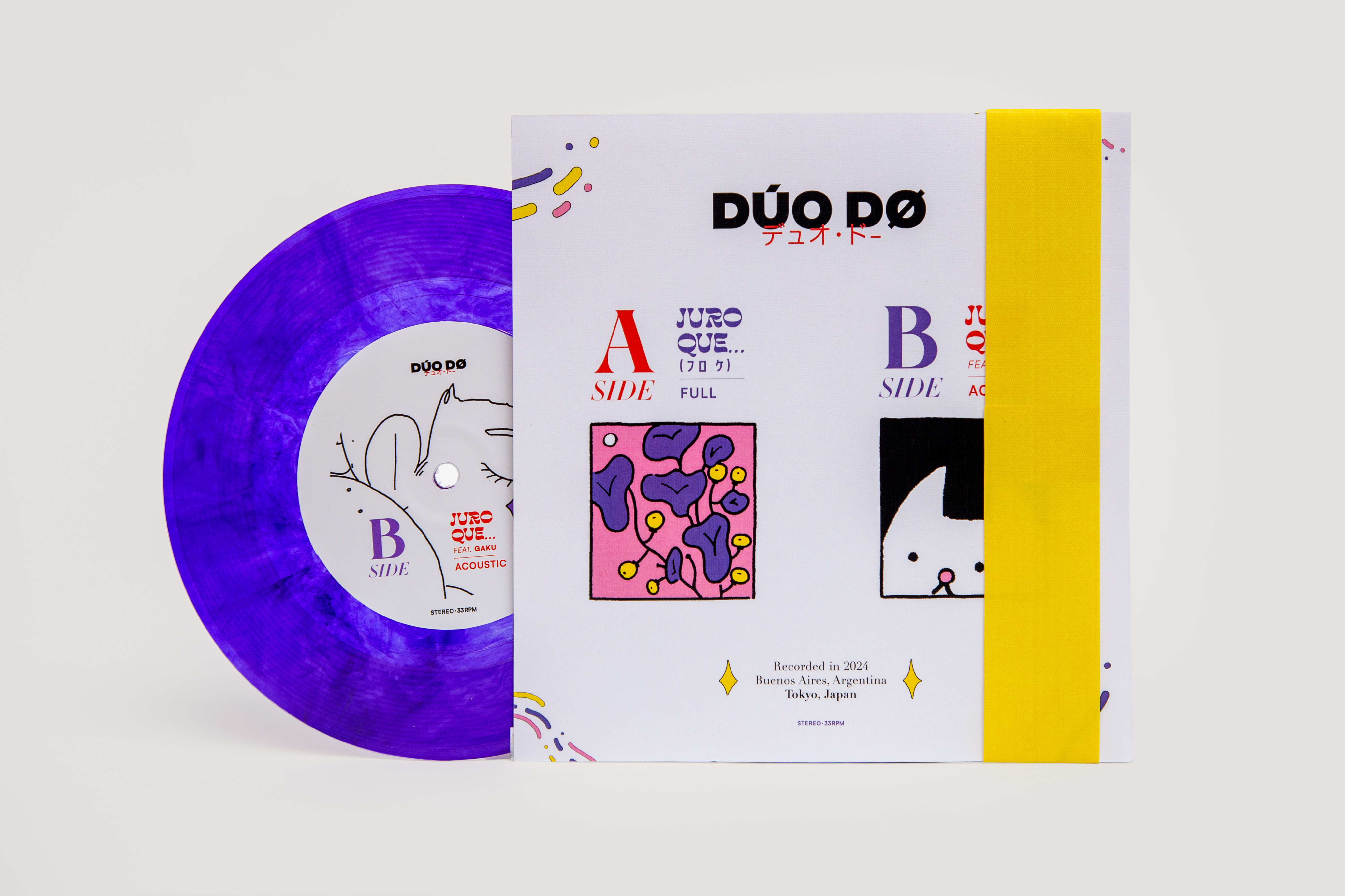 Illustrated limited vinyl cover